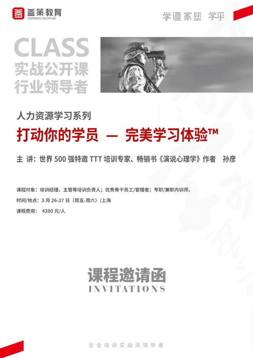 精品课程 人力资源学习系列